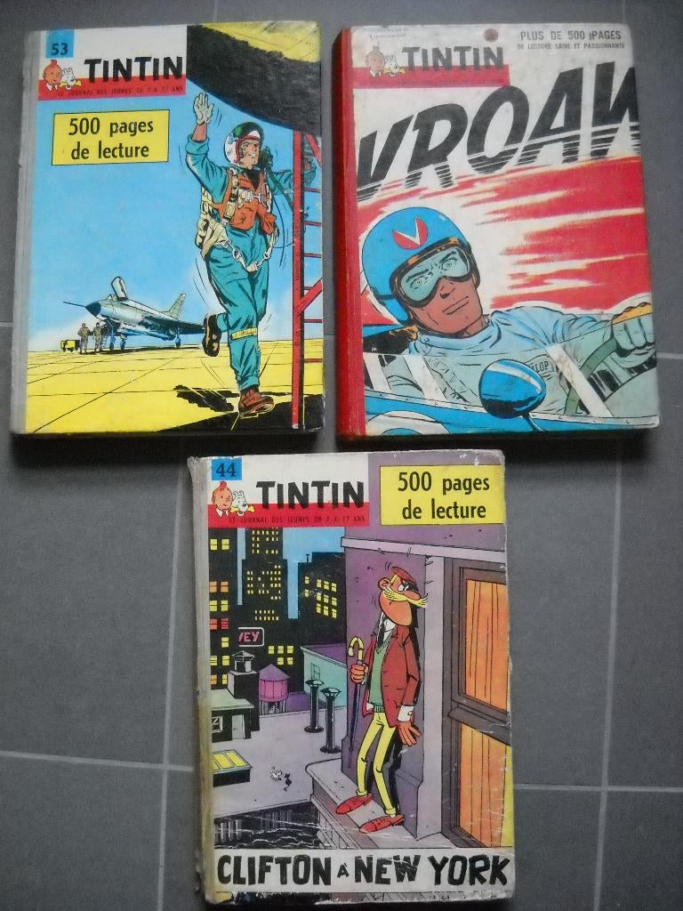 lot recueil TINTIN, Envoi, Utilisé