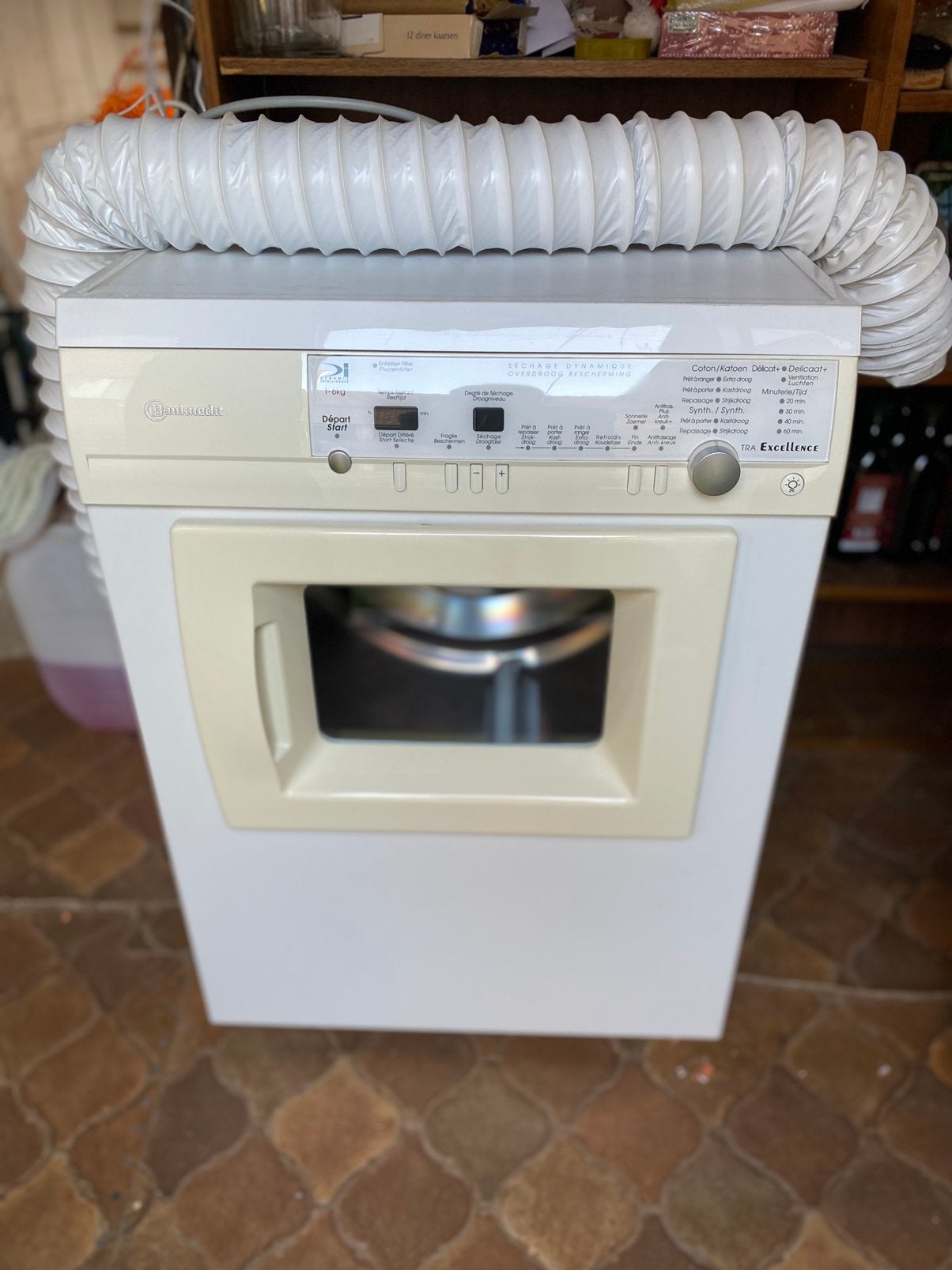 Droogkast, Elektronische apparatuur, Droogkasten, Ophalen, 6 tot 8 kg, Gebruikt, Luchtafvoer