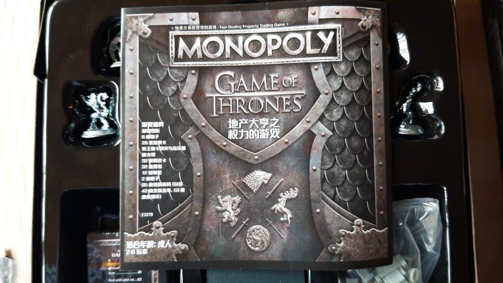 jeu de plateau Stans Monopoly Game of Thrones avec Begintune, Hobby & Loisirs créatifs, 1 ou 2 joueurs, Enlèvement ou Envoi, Neuf