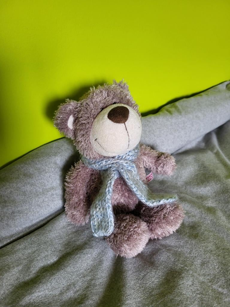 Nicci knuffel, Ophalen, Blauw