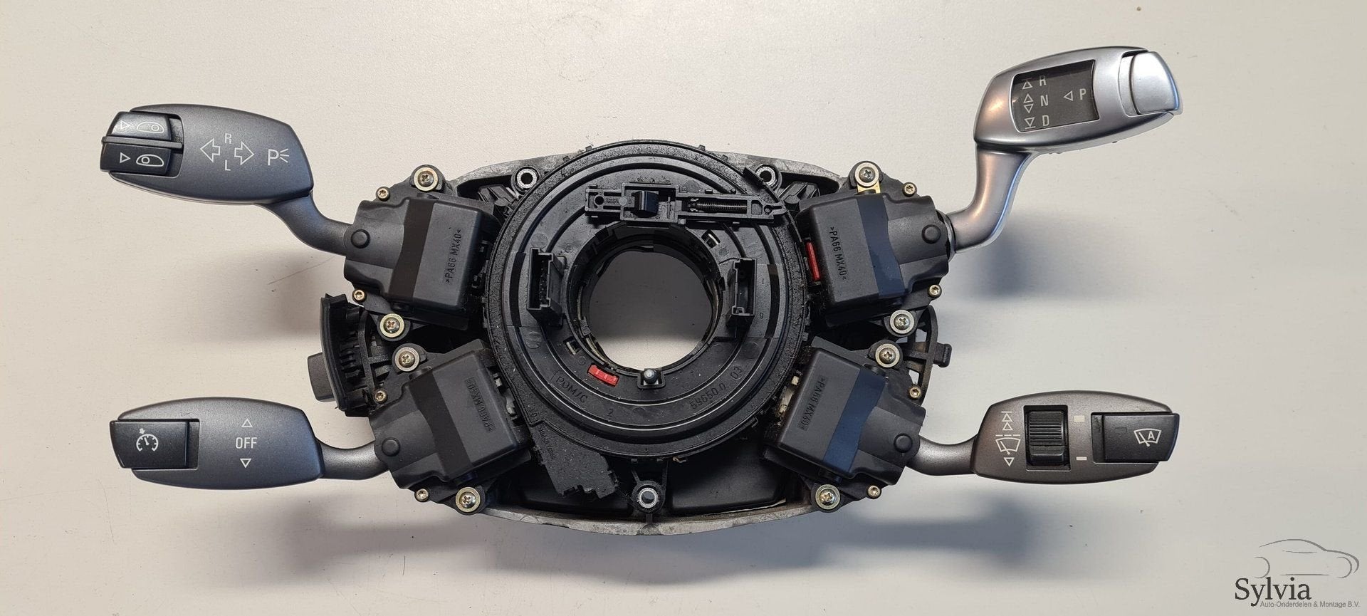 Stuurkolomschakelaar met sleepring regensensor BMW 7-SERIE E, Auto-onderdelen, Gebruikt, -, -, Ophalen of Verzenden