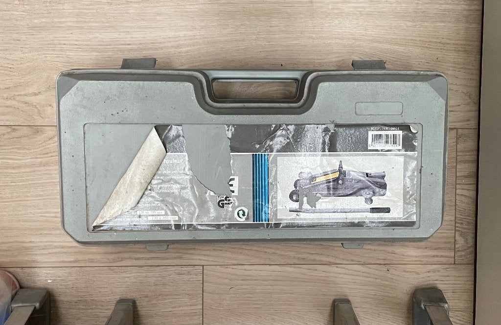 Dyto - garagekrik rolkrik autokrik 2 ton, Auto diversen, Ophalen, Gebruikt, Hydraulisch, Garagekrik