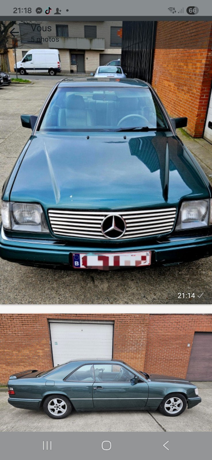Mercedes, Auto's, Mercedes-Benz, 4 zetels, 4 cilinders, Leder, Handgeschakeld