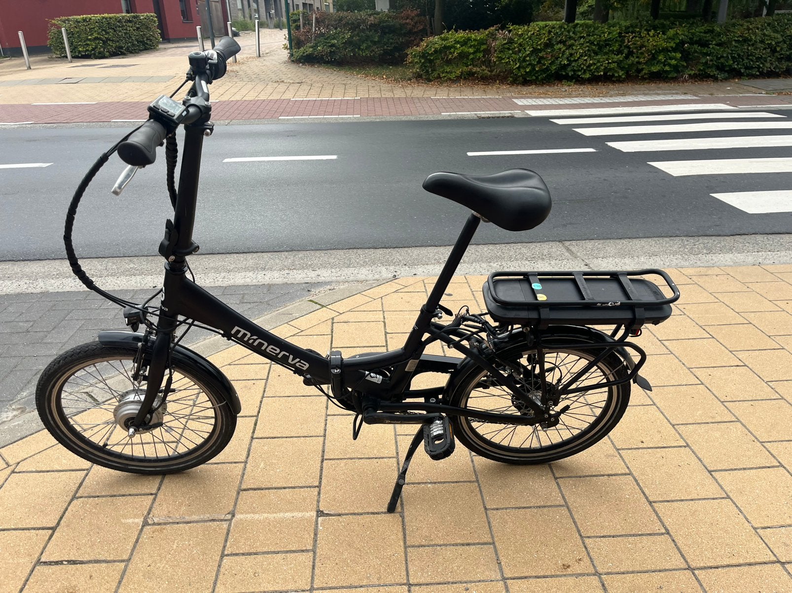 Elektrische Vouwfiets Minerva—Met Garantie, Ophalen, Zo goed als nieuw, Versnellingen
