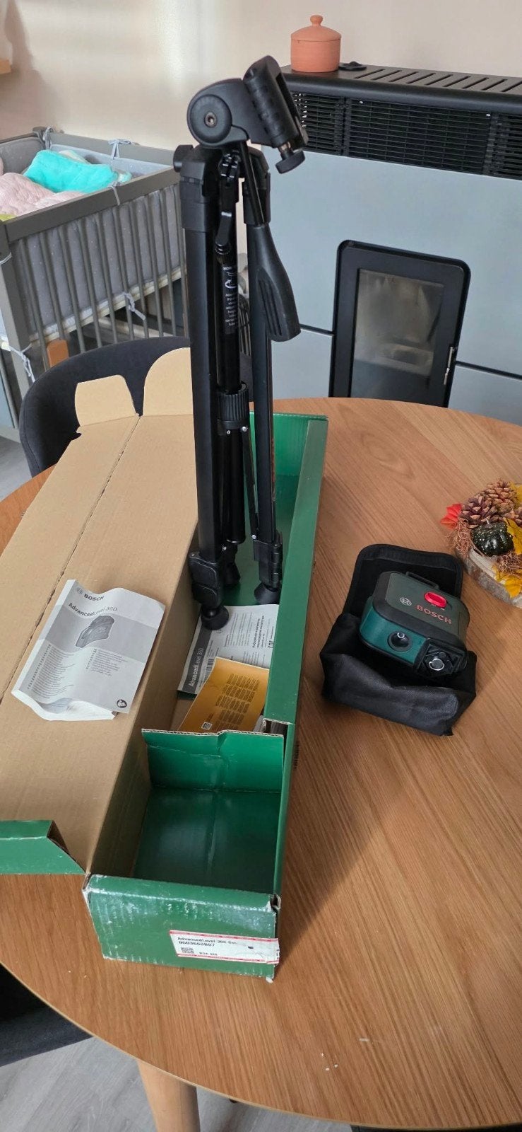 Laser Bosch Advanced Level 360, Bricolage & Construction, Enlèvement, Comme neuf, Son