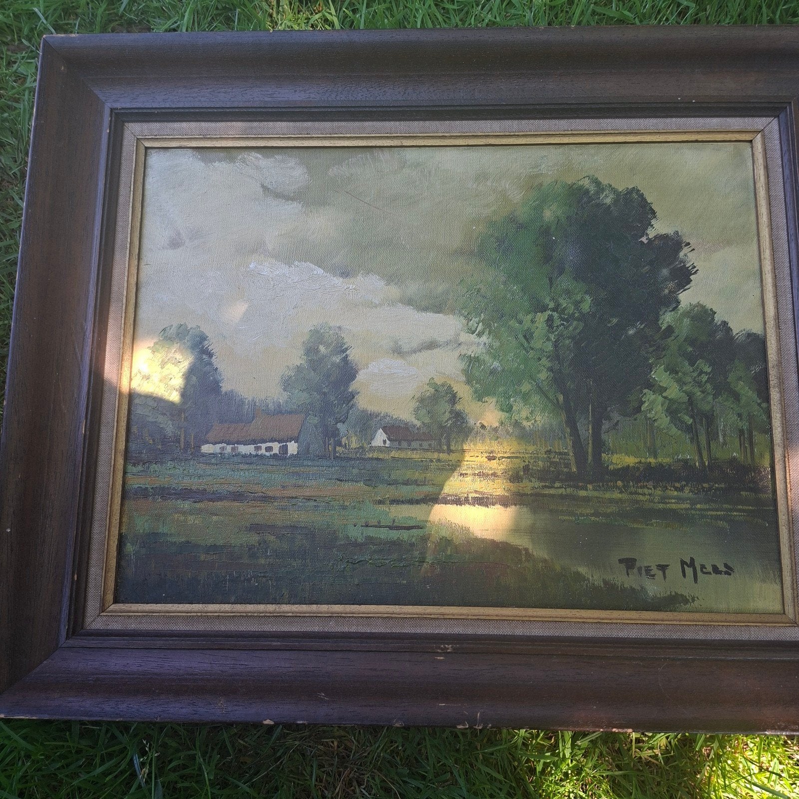 Piet Mees 2x, Antiek en Kunst, Ophalen of Verzenden