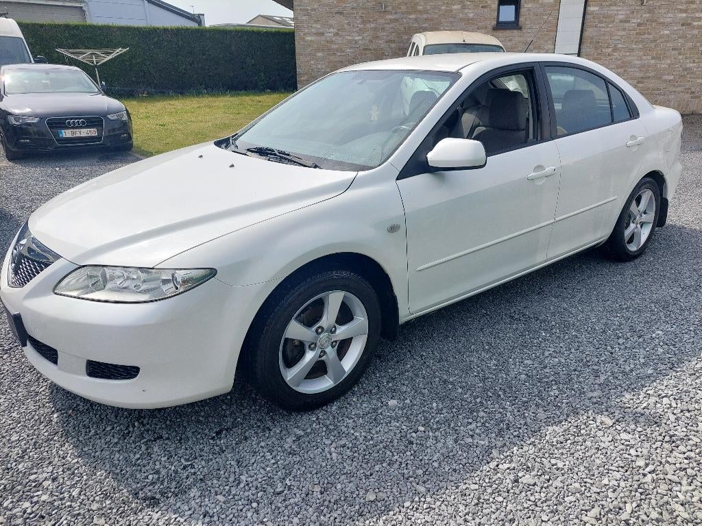 mazda 6 benzine+ lpg, Voorwielaandrijving, 4 deurs, Stof, 4 cilinders
