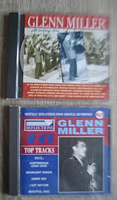 LOT  CD  GLENN  MILLER, CD & DVD, Enlèvement ou Envoi, Comme neuf, Single, Blues rock