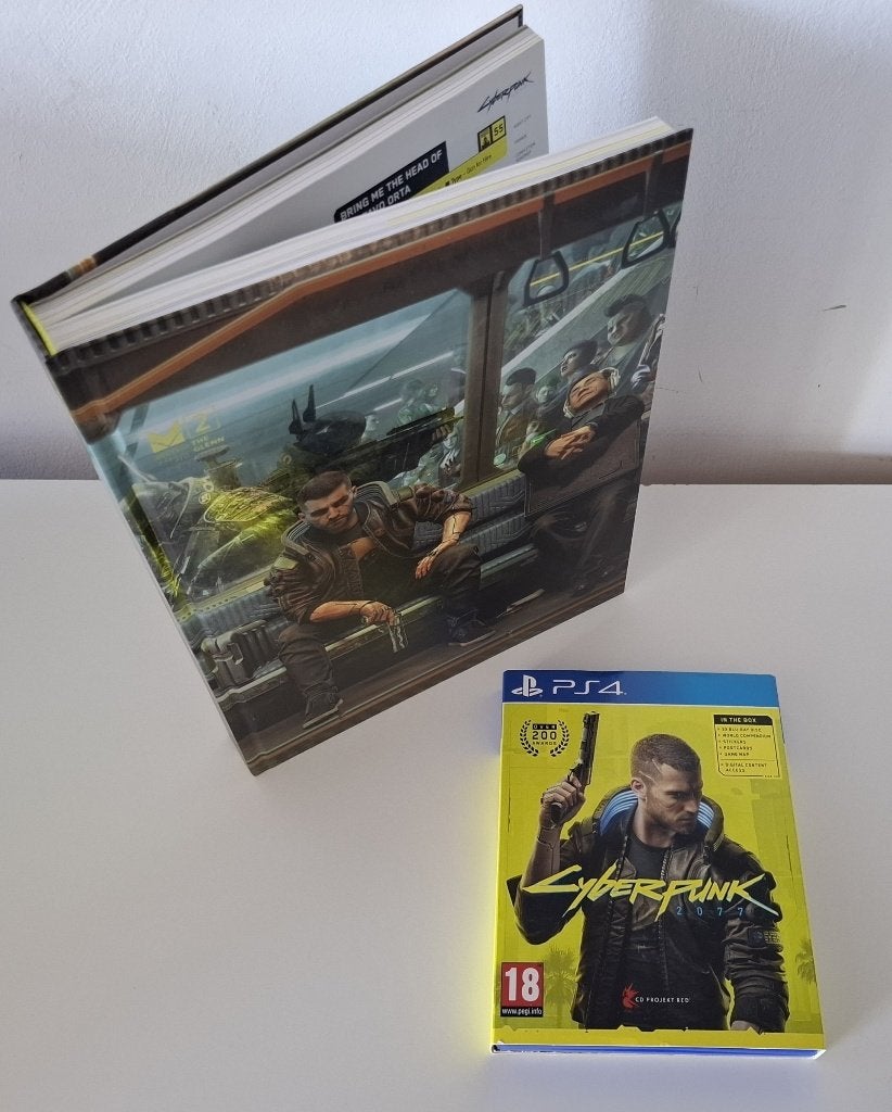CyberPunk 2077 Launch Edition + Collector's Edition Book, Avontuur en Actie, RetroGamed, Ophalen of Verzenden, Zo goed als nieuw