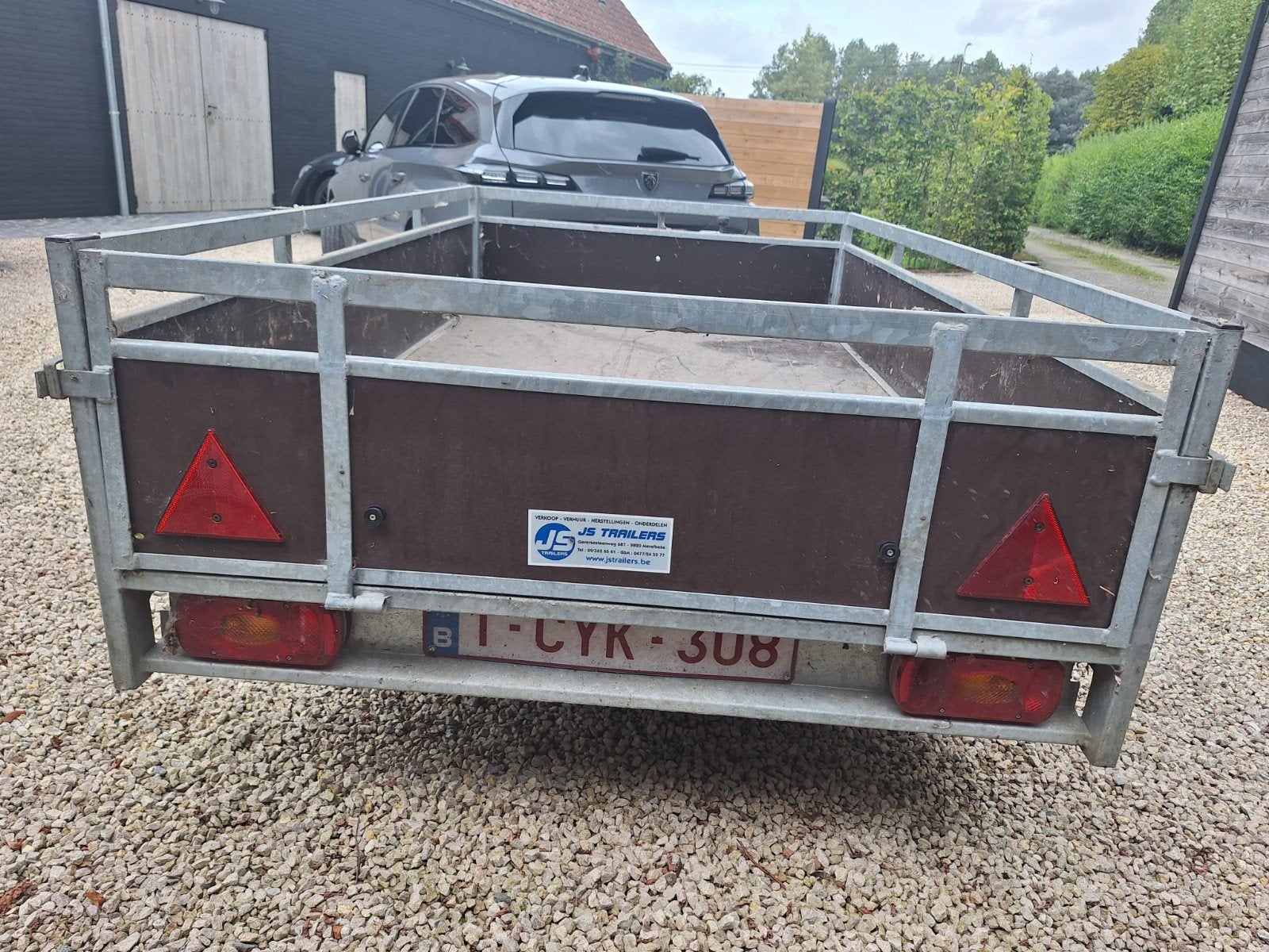 Weytens Intertrailer aanhangwagen 220x130, 750 kg, Ophalen