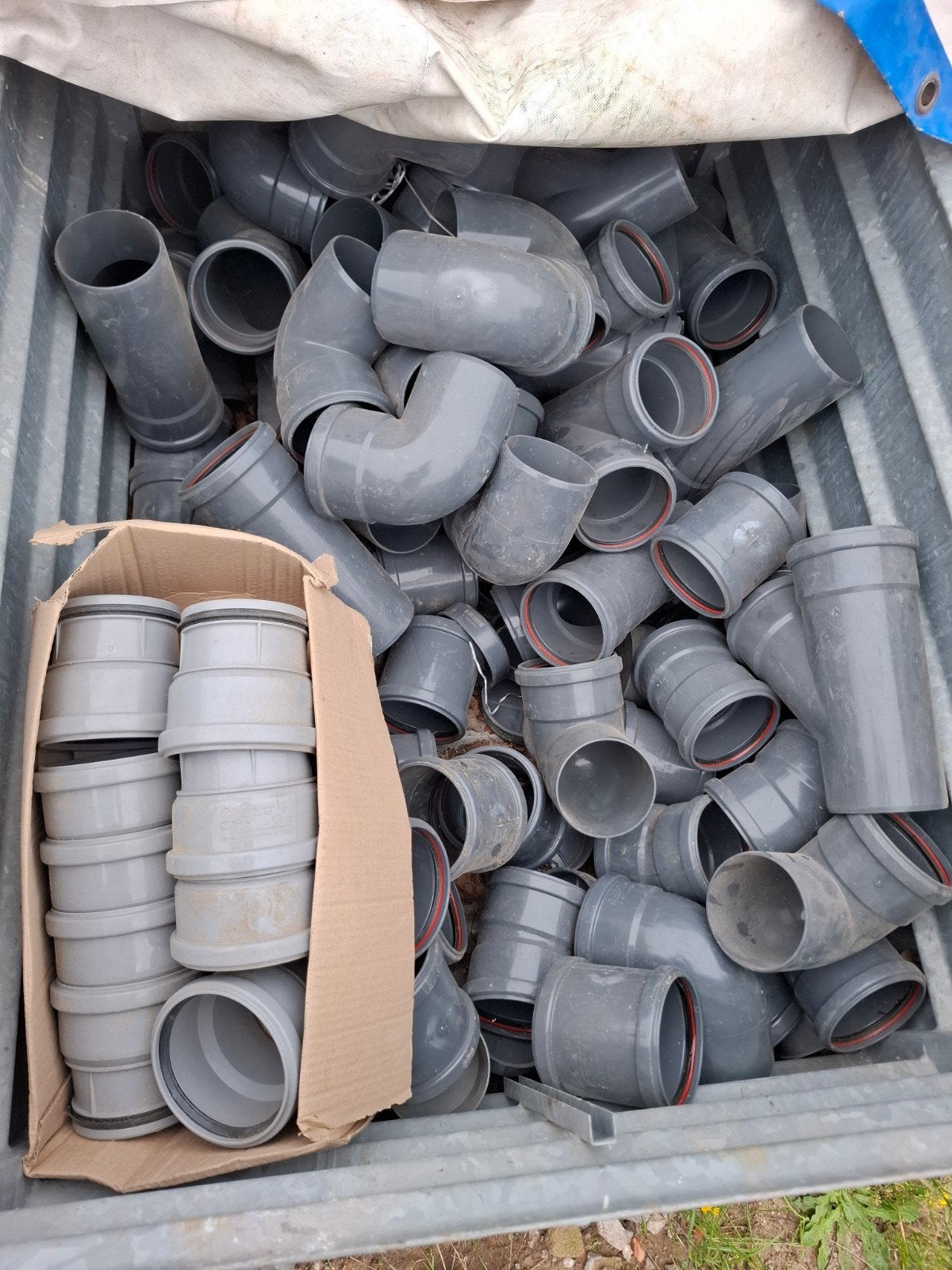 pvc hulpstukken maat 110, Doe-het-zelf en Bouw, Ophalen