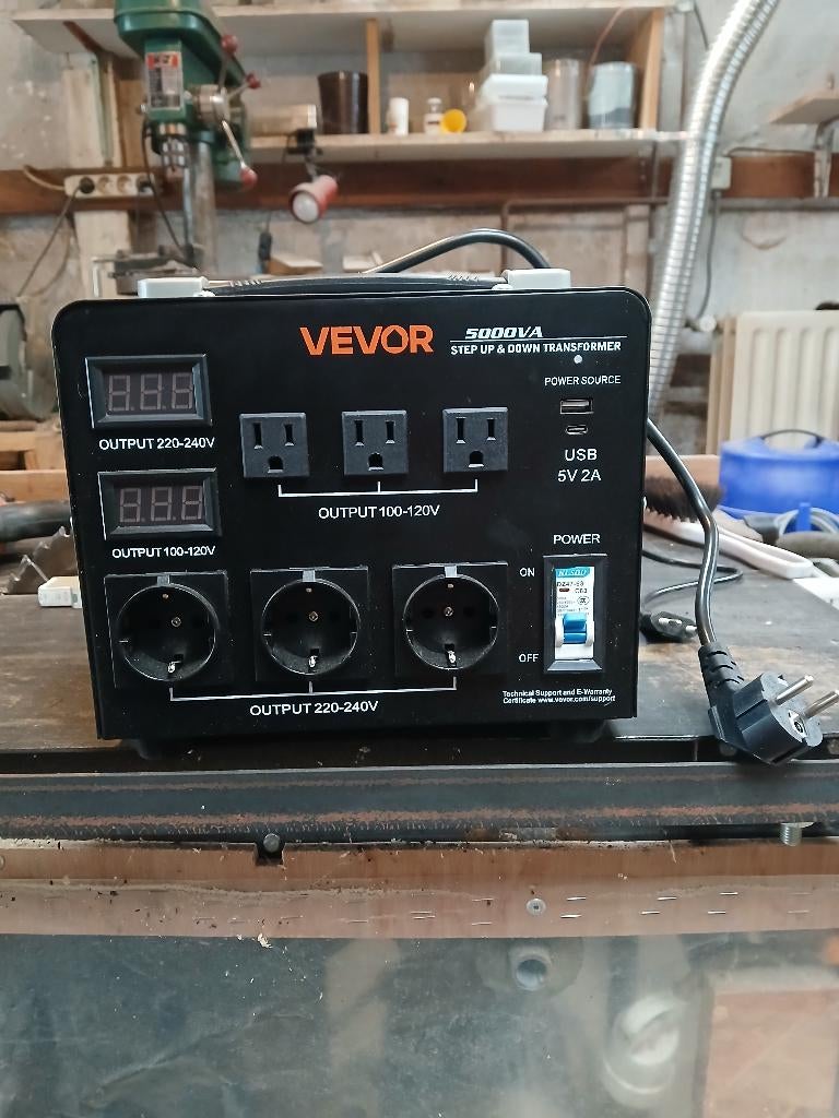 Transformator, Doe-het-zelf en Bouw, Ophalen, Zo goed als nieuw