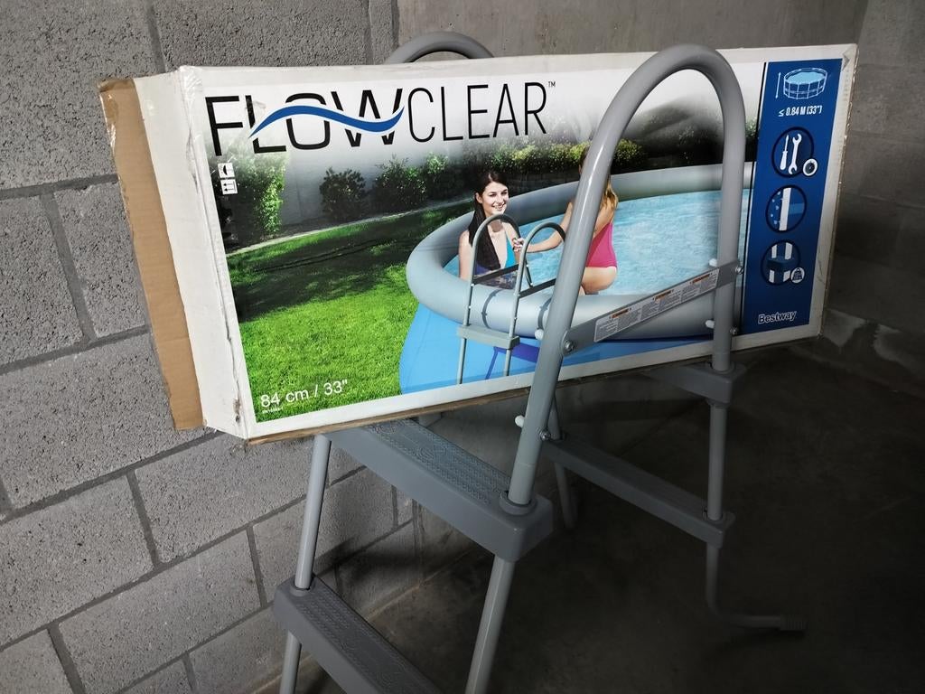 Ladder voor zwembad, Tuin en Terras, Ophalen, Ladder