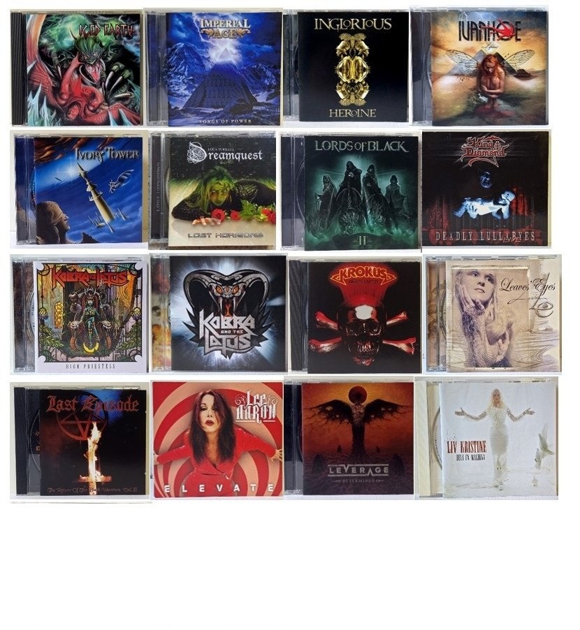 Hardrock & Metal cd's  'I - L', CD & DVD, CD | Hardrock & Metal, Utilisé, Enlèvement ou Envoi