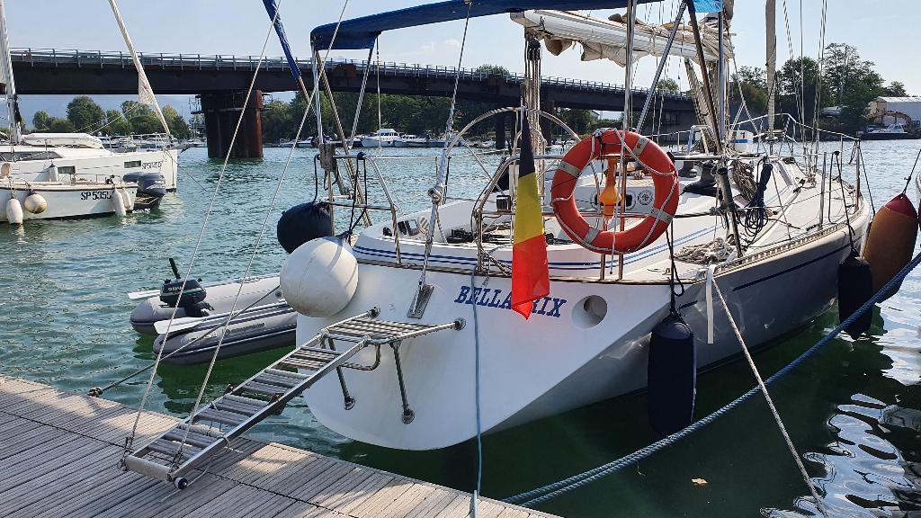 Zeilboot te koop Comar Genesi 43, Watersport en Boten, Kajuitzeilboten en Zeiljachten, Ophalen, Overige merken, Gebruikt, Binnenboordmotor