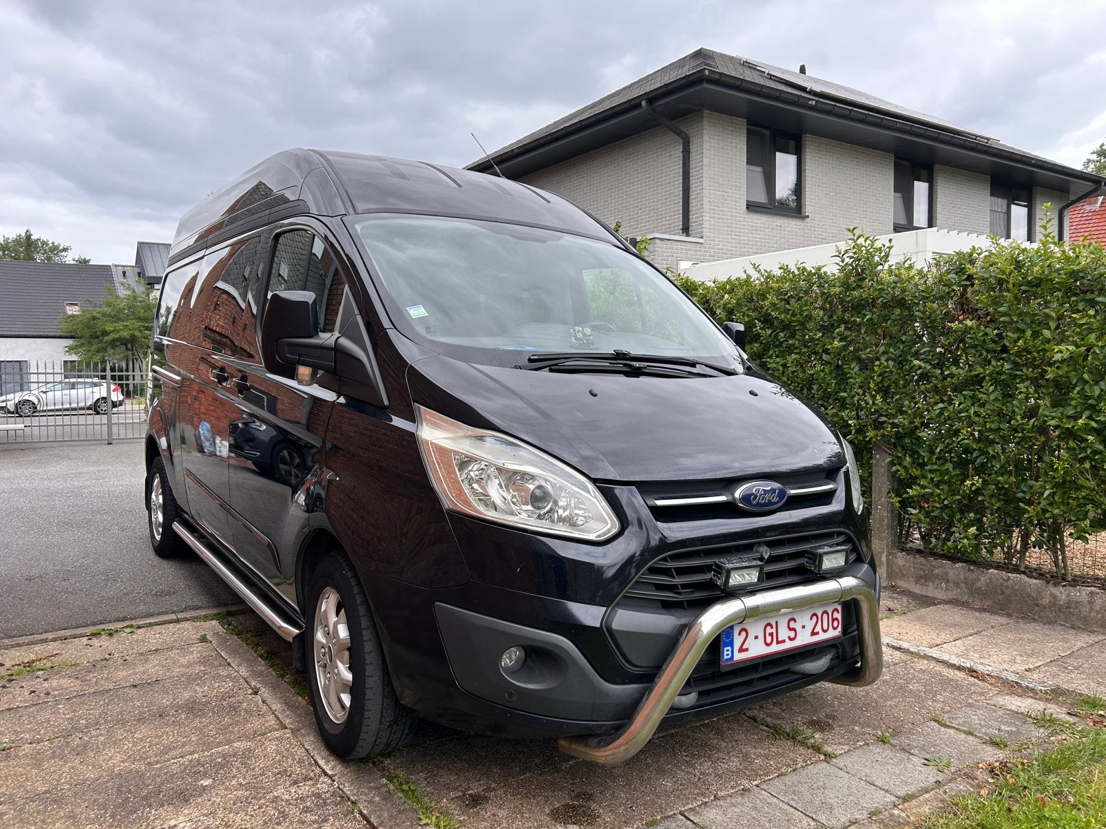 Ford Transit Custom L2H2 Dubbel Cab 2.2tdci BTW, Auto's, Bestelwagens en Lichte vracht, Particulier, ABS, Achteruitrijcamera, Airbags