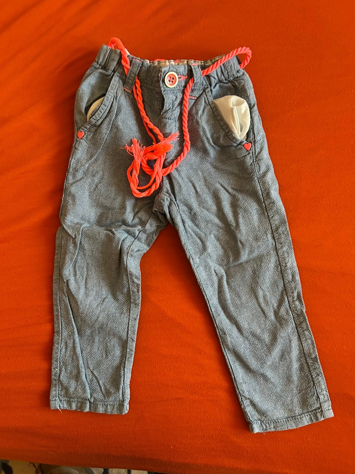Meisjes broek maat 86, Kinderen en Baby's, Babykleding | Maat 86, Ophalen, Gebruikt, Meisje, Broekje