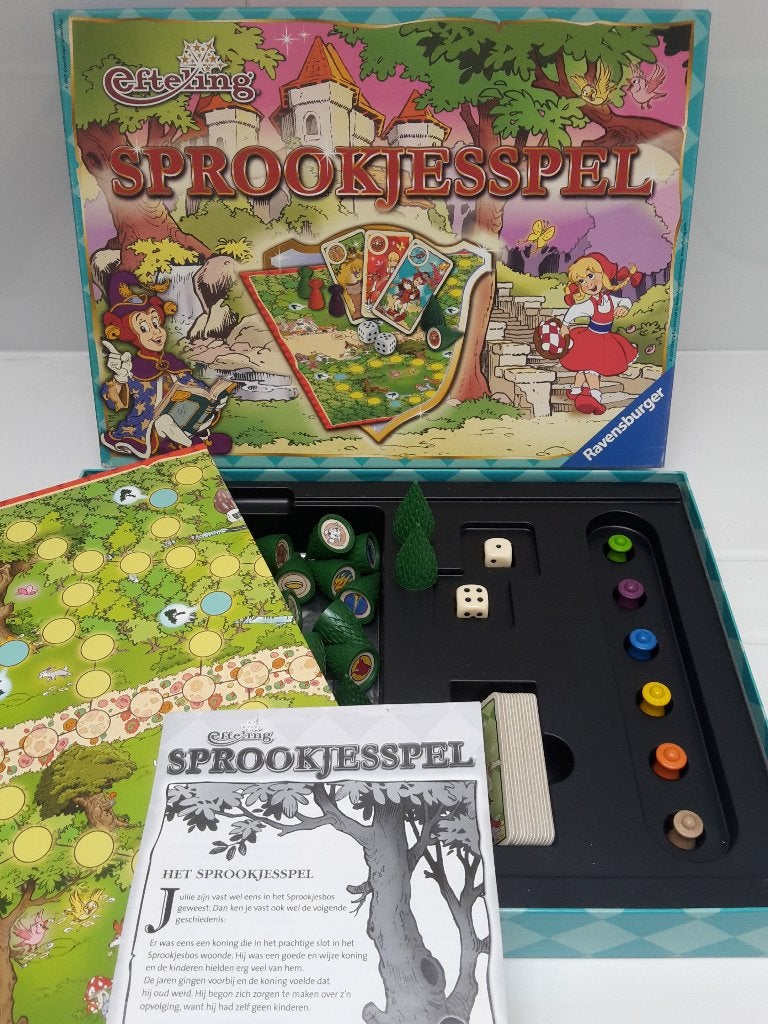 Sprookjesspel van de Efteling, als nieuw, 2-6 spelers, 6+, Hobby en Vrije tijd, Ophalen of Verzenden, Zo goed als nieuw, Ravensburger