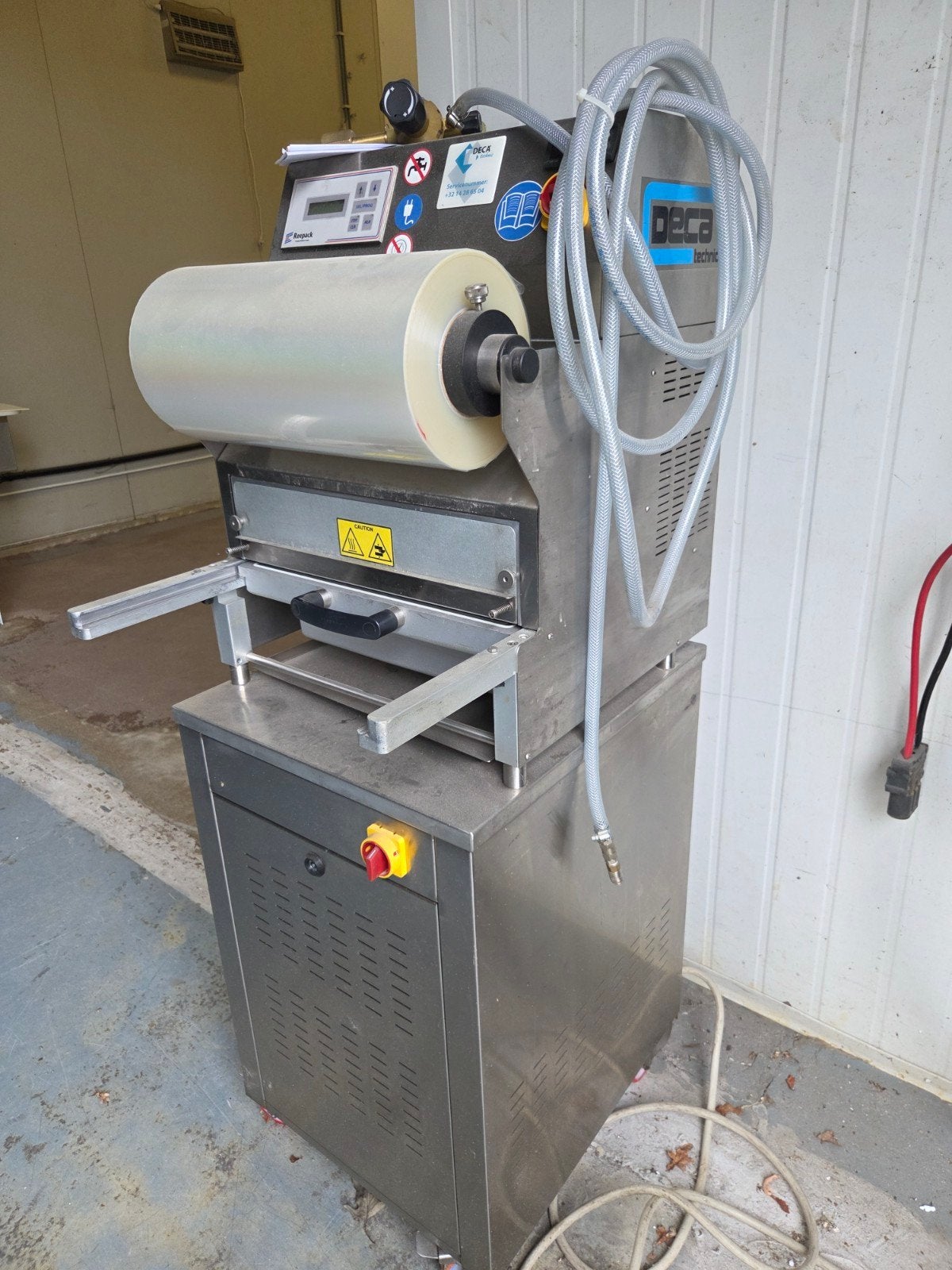 reepack reetray vgm 20 inpakmachine/verpakkingsmachine, Ophalen