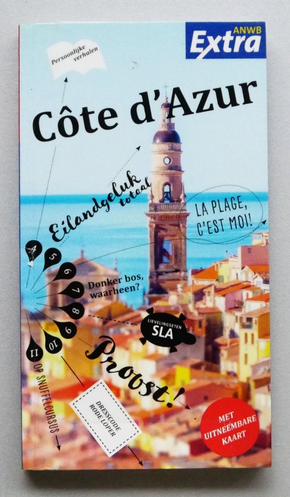 ANWB reisgids - Cote d'Azur, Ophalen of Verzenden, Nieuw, ANWB