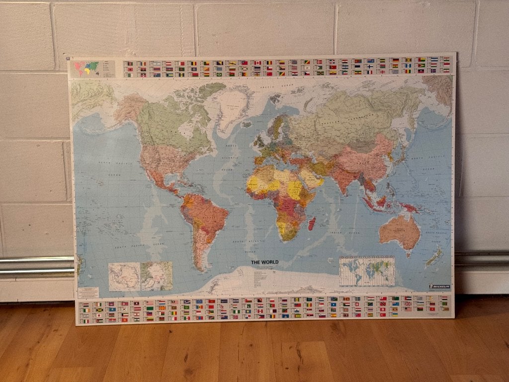 Wereldkaart, Ophalen, 2000 tot heden, Wereld, Landkaart