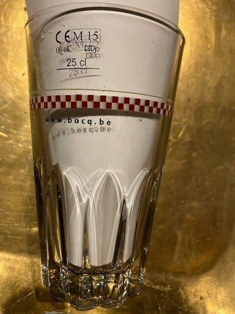 6 VERRES NOUVELLES SAISON 1858 BREWERY DU BOCQ 25 CL, Enlèvement ou Envoi