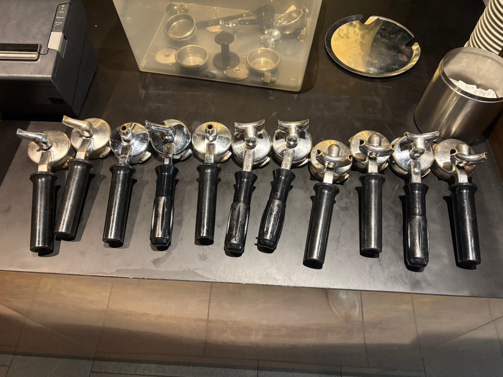Barista koffie koppen, Ophalen of Verzenden