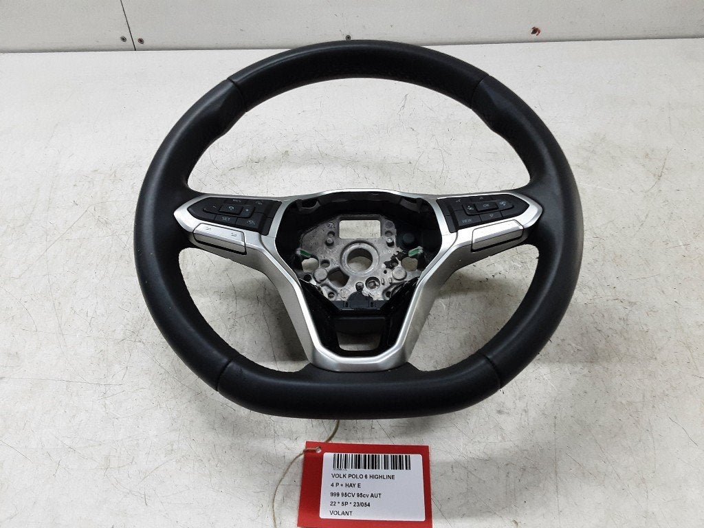 VOLANT DIRECTION Volkswagen Polo VI (AW1) (01-2017/11-2021), Volkswagen, Mevr. I. Hauben, Utilisé, Rue de l'Espoir 34 34
4030  GRIVEGNÉE, BE