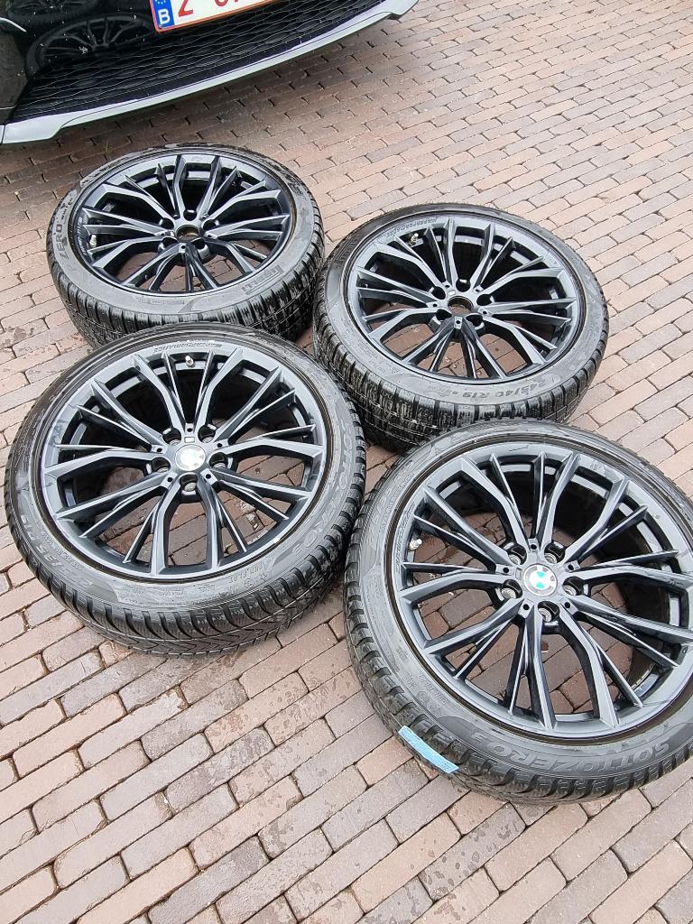19” Orig Bmw Velgen Winterbanden, Auto-onderdelen, Banden en Velgen, Velg(en), Winterbanden, Personenwagen, Ophalen
