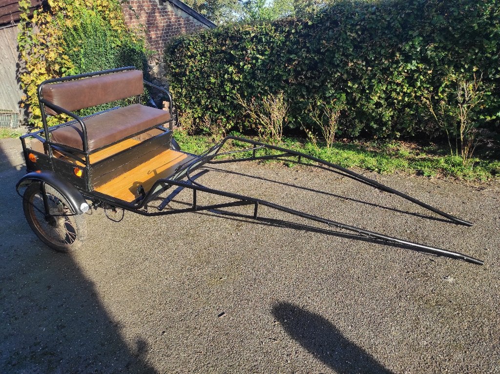 Sulky pour grand poney ou cheval type Haflinger, Utilisé, Sulky, Cheval ou Poney