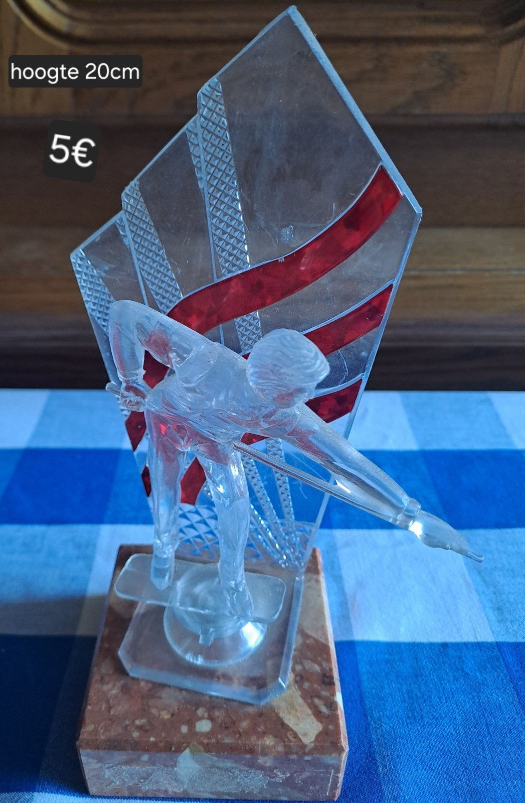 trofee biljard, Verzamelen, Sportartikelen en Voetbal, Ophalen of Verzenden