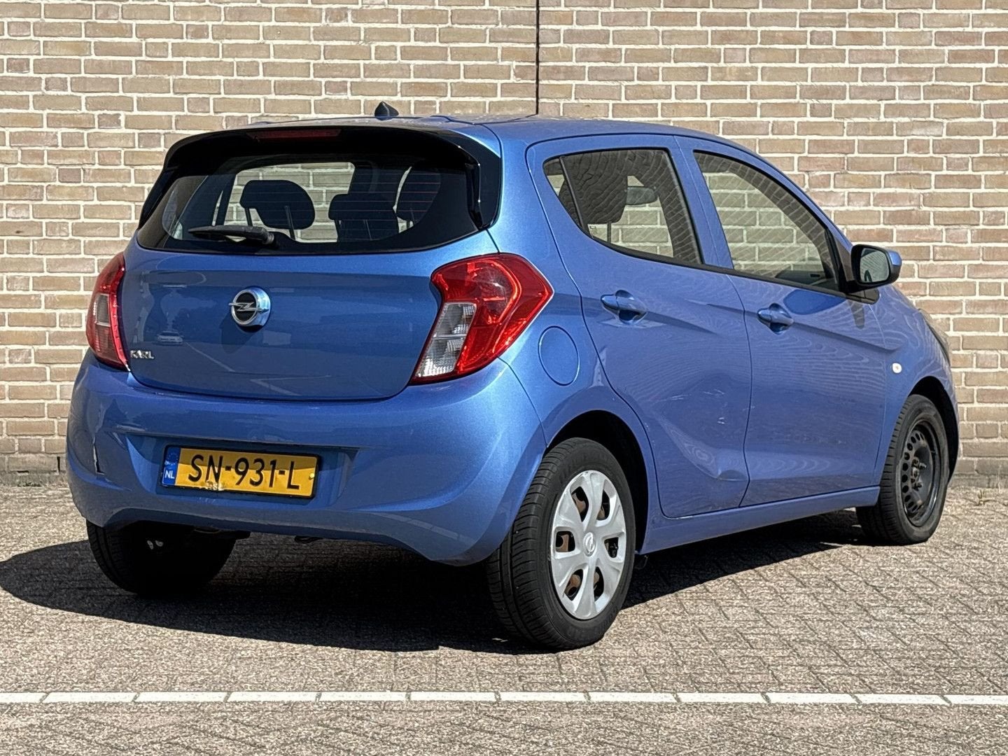 Opel Karl 1.0 ecoFLEX Edition | € 3.250,- NETTO!, Auto's, Opel, Zwart, Blauw, Bedrijf, 94 g/km