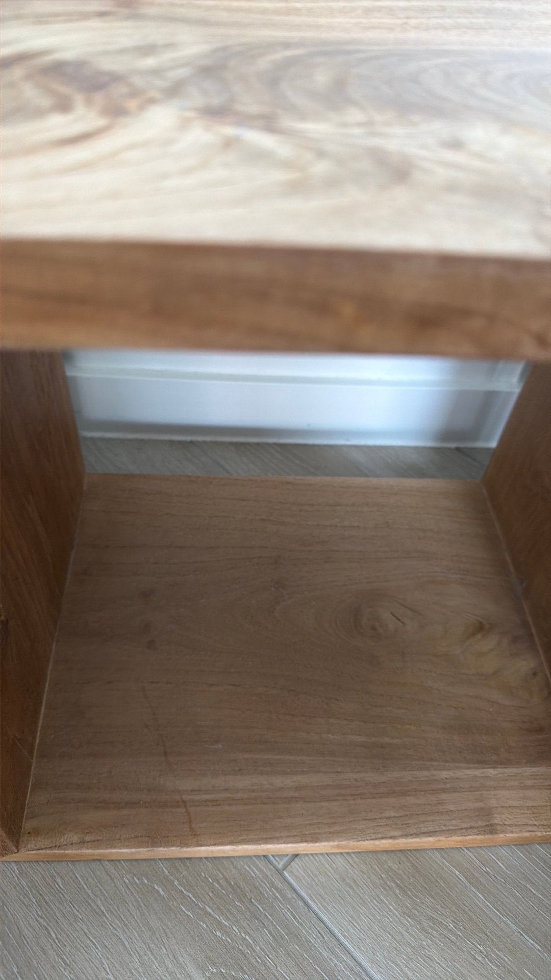 Teak kubus 30 x 40 x 40, Ophalen