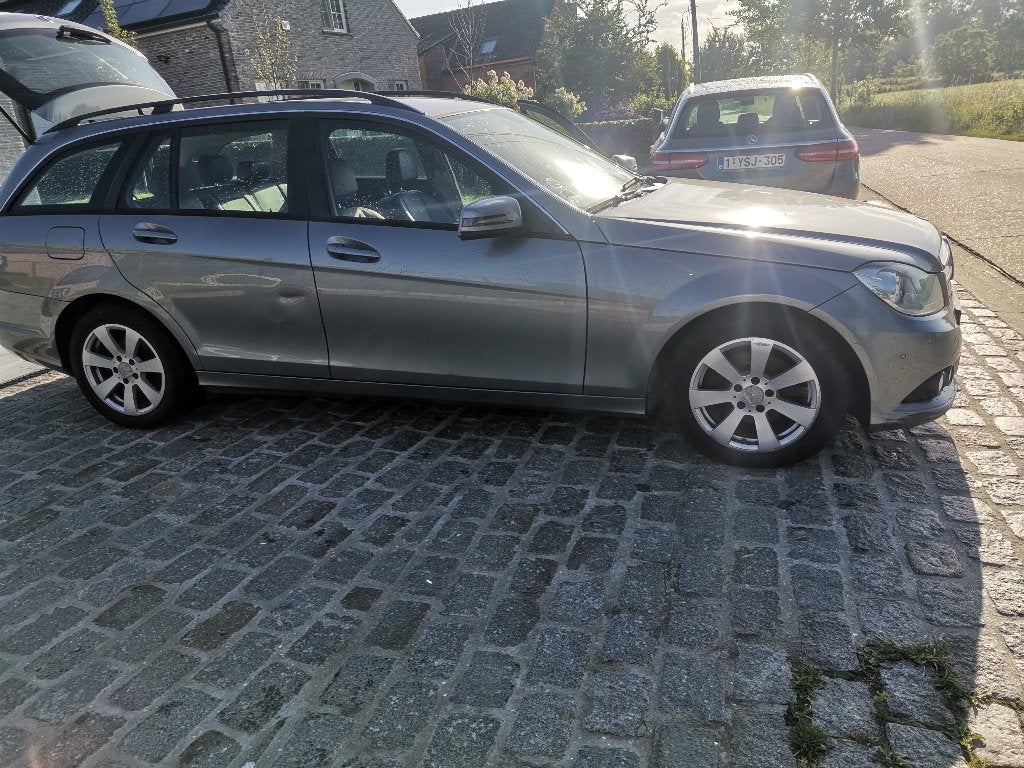 Mercedes c klasse break van 2013, Auto's, Euro 5, Zwart, Leder, Particulier