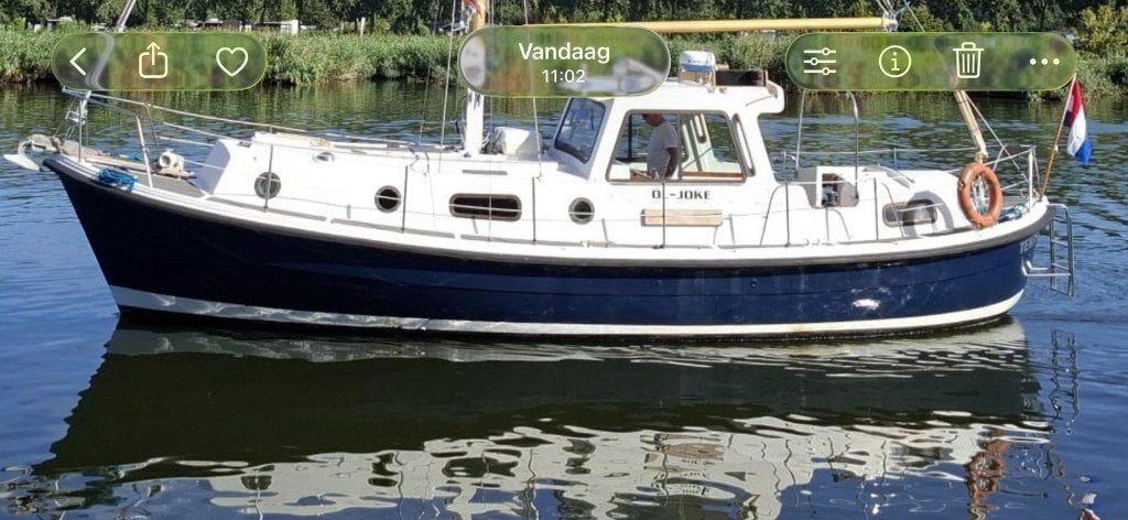 MOTORBOOT POLYESTER EURO 18500  INRUIL MOGELIJK, Sports nautiques & Bateaux, 10 m, Diesel, Moteur in-bord, Utilisé