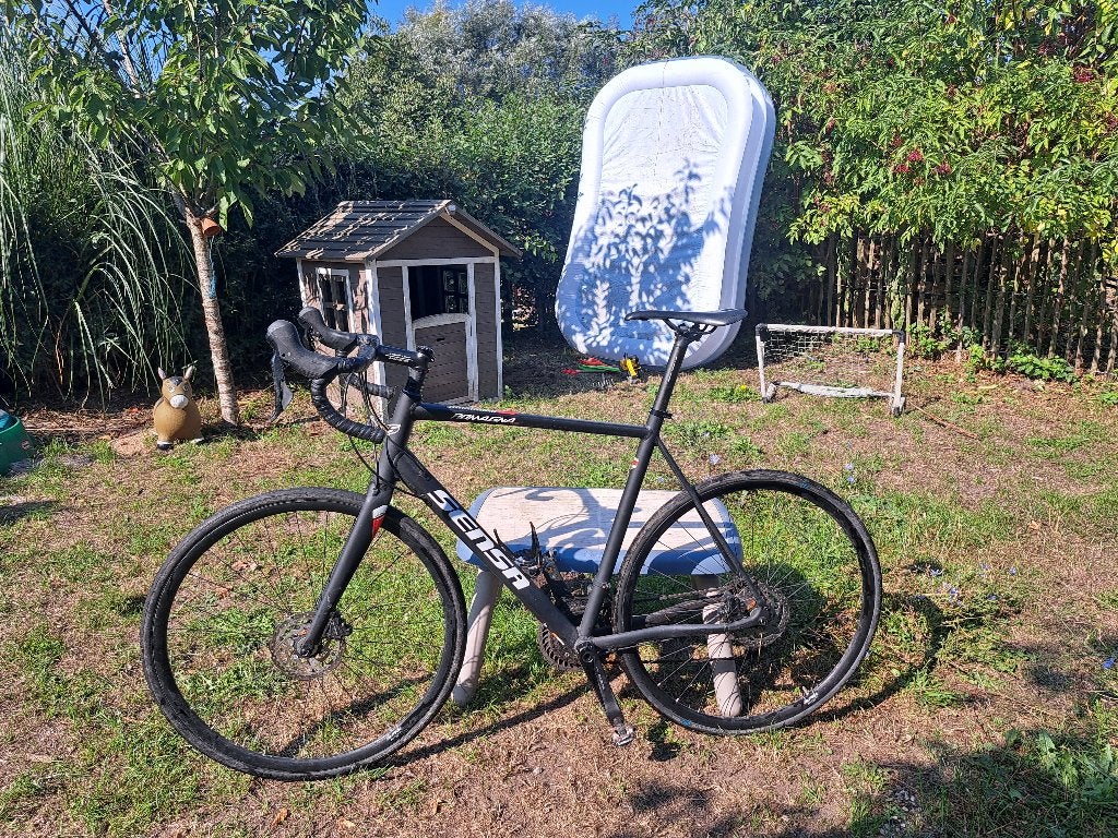 Sensa romagna racefiets met schijfremmen, Fietsen en Brommers, Fietsen | Racefietsen, 28 inch, Heren, Aluminium, Zo goed als nieuw