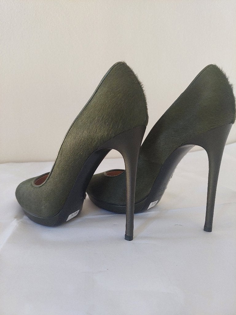817C* Casadei -sexy escarpins vert cuir neufs (37), Escarpins, Vert, Casadei, Envoi