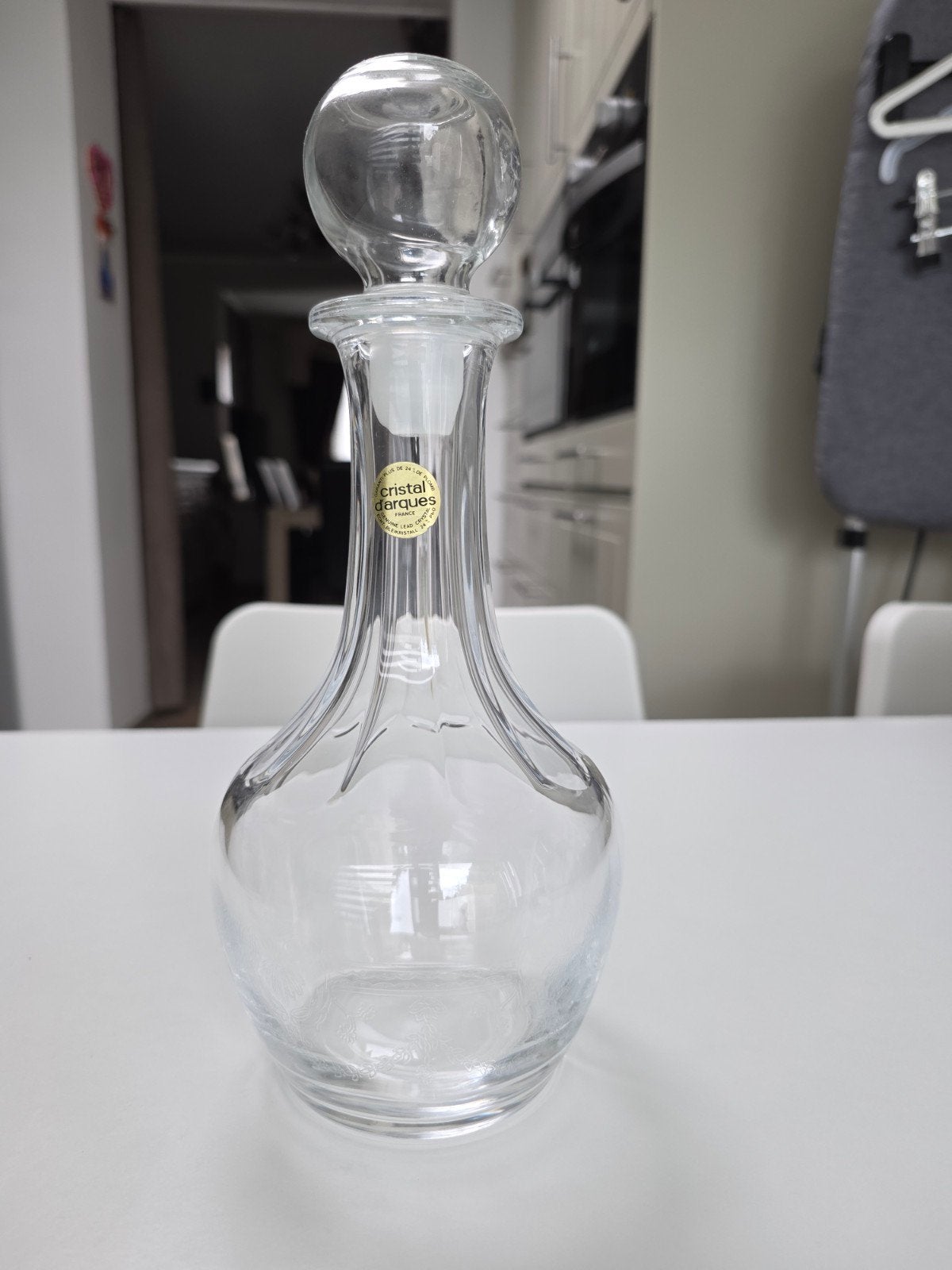 Nieuwe karaf van Cristal d'arques Paris, Ophalen of Verzenden
