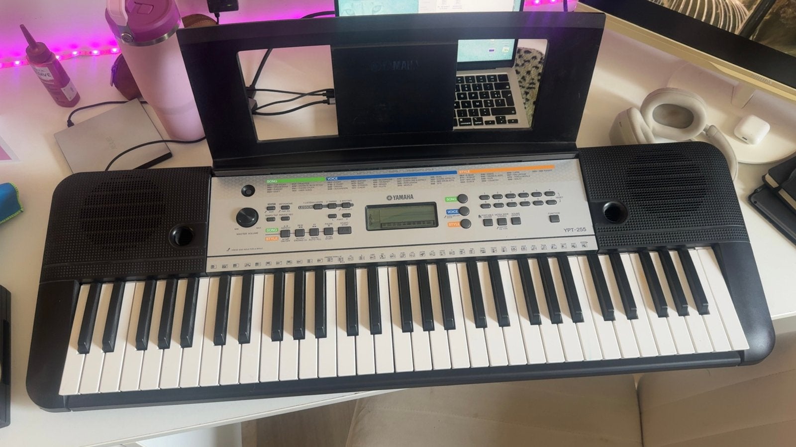 Yamaha YPT-255 keyboard, Muziek en Instrumenten, Keyboards, Ophalen, Zo goed als nieuw, 61 toetsen, Yamaha