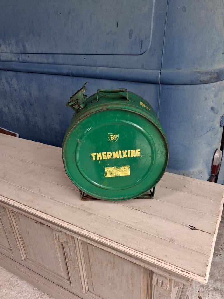 Flacon BP Thermixine, Enlèvement