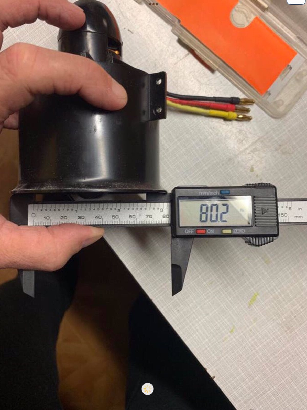Turbine avec moteur, Enlèvement