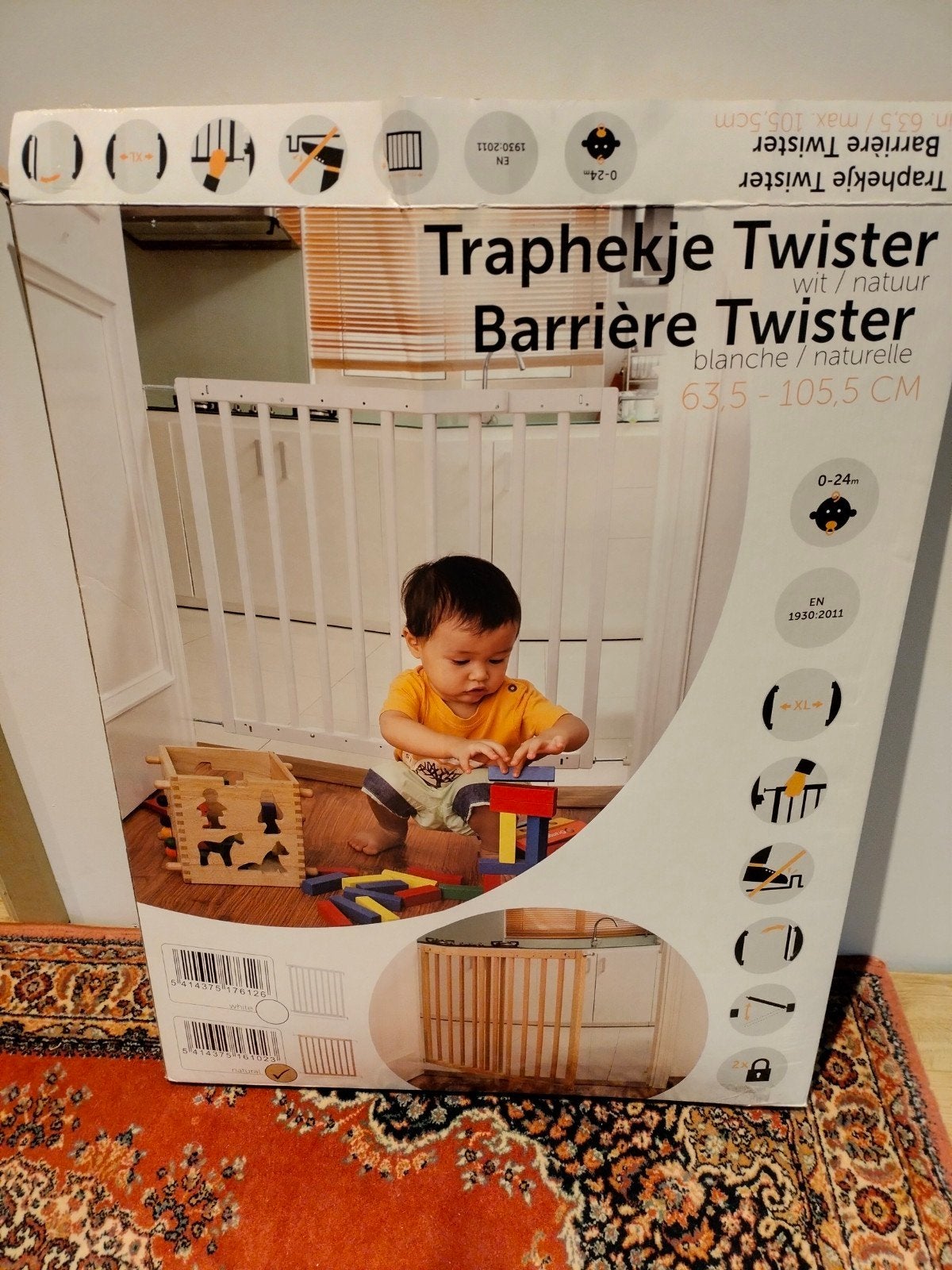 Quax traphekje Twister, Kinderen en Baby's, Ophalen, Nieuw, 100 tot 115 cm, Schroefhekje