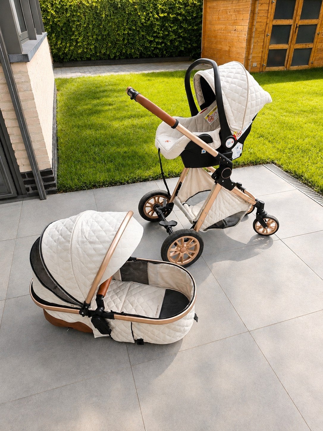 buggy 3-delig, Ophalen