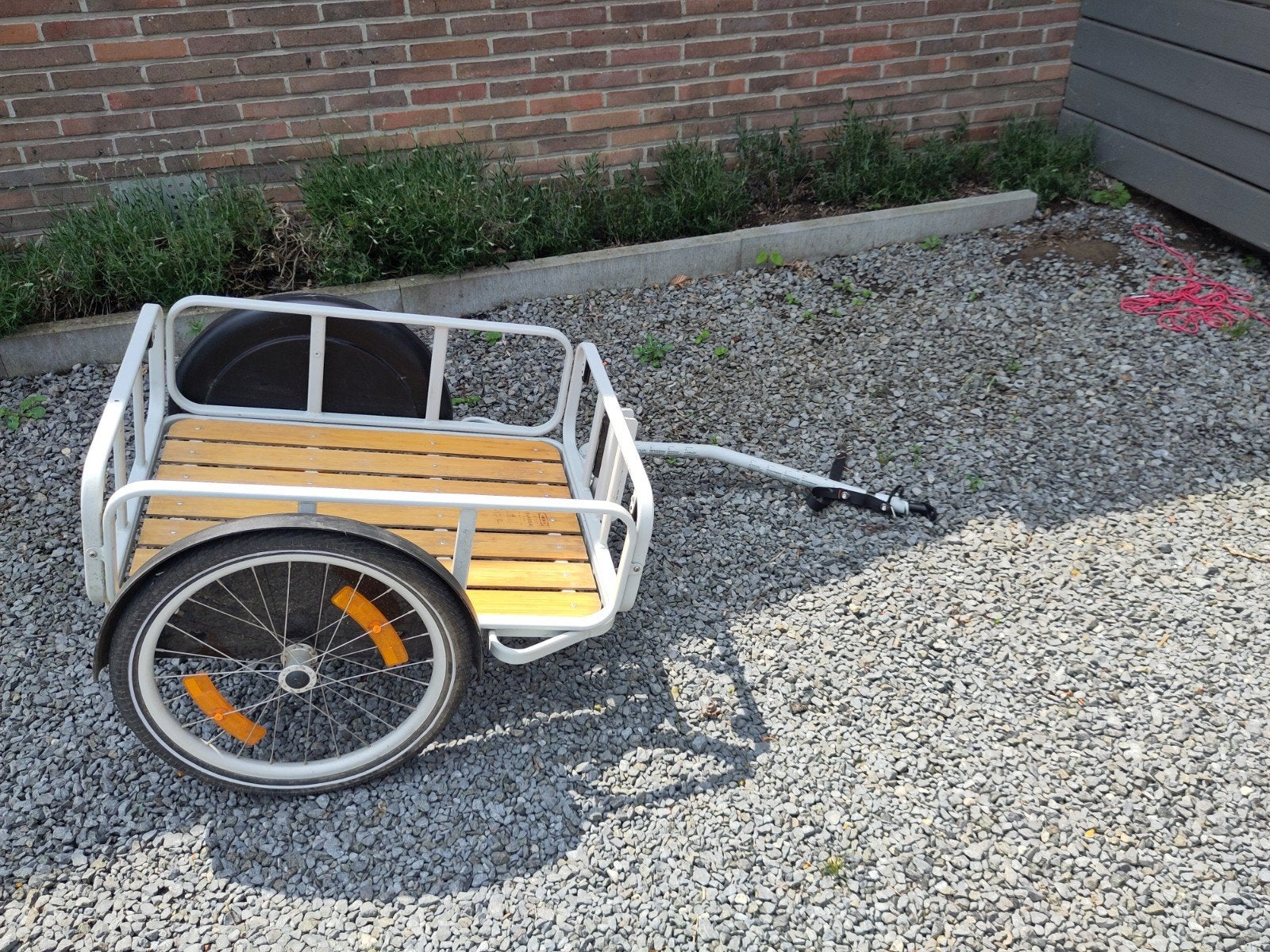 remorque de vélo cargo rarement utilisée, Enlèvement