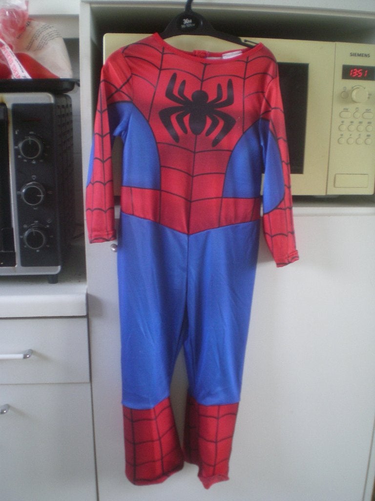 spiderman pak, 3- 4 jaar, Kinderen en Baby's, Carnavalskleding en Verkleedspullen, Ophalen of Verzenden, Zo goed als nieuw