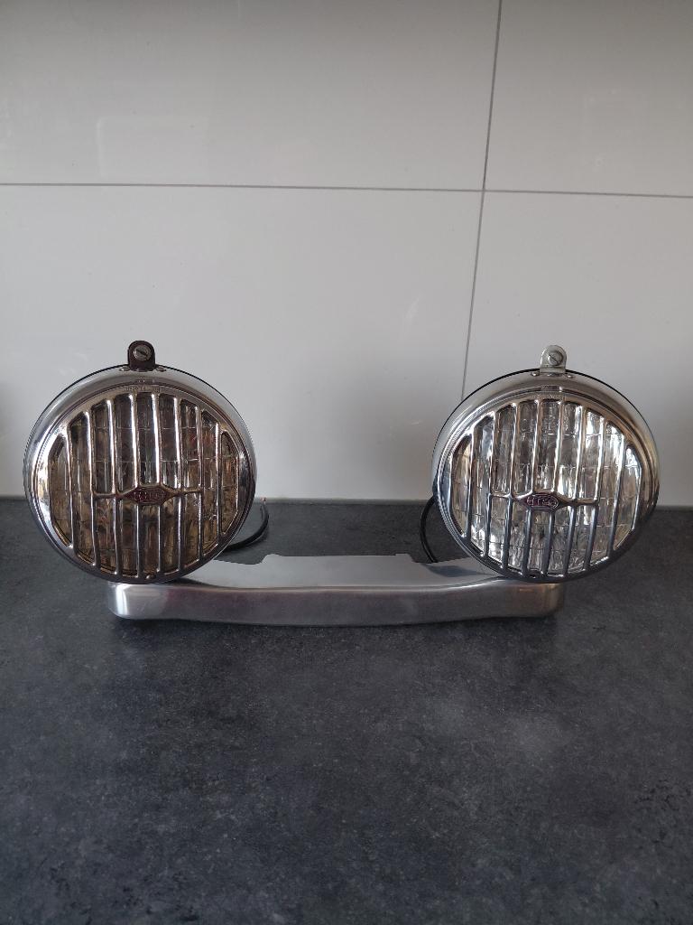 Hella Grill Mistlampen Oldtimer VW Kever Zeldzaam, Envoi, Utilisé, Mercedes-Benz