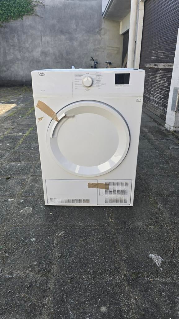 Droogkast Beko, Elektronische apparatuur, 6 tot 8 kg, Ophalen, Zo goed als nieuw, Condens