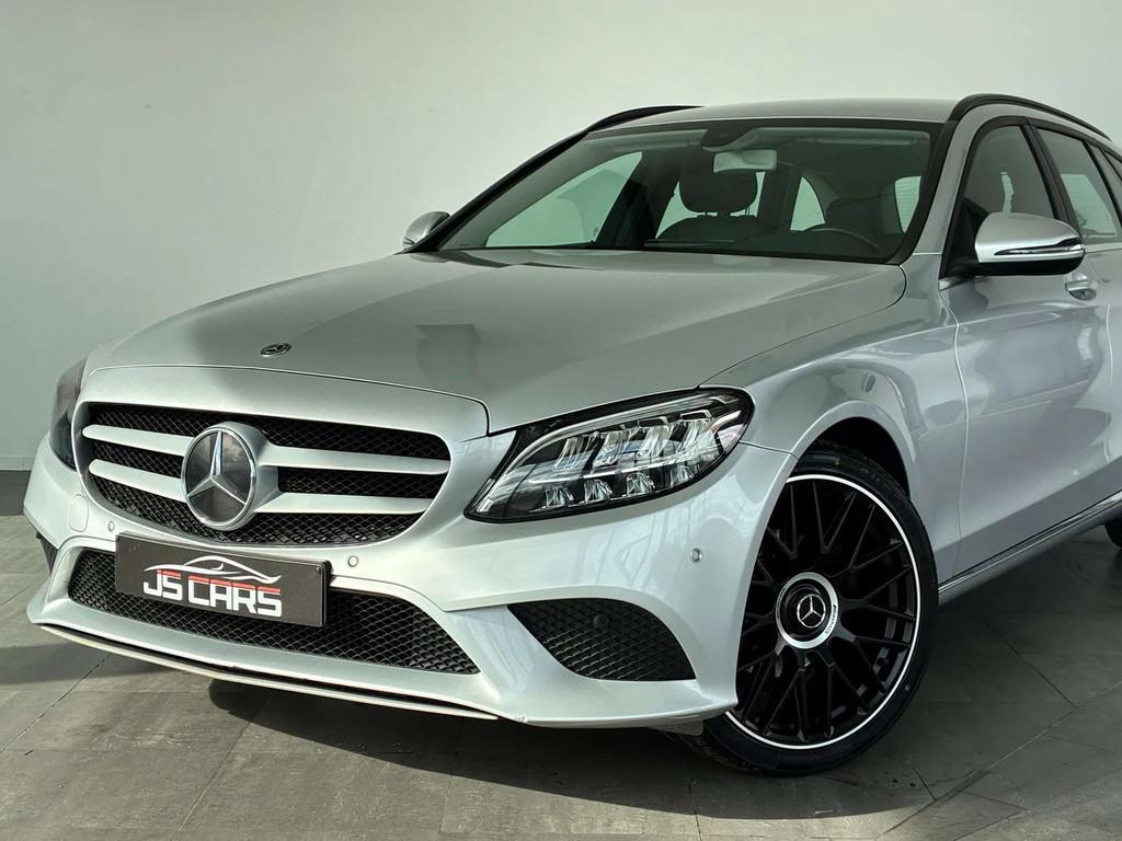Mercedes-Benz C-CLASS 180 dA-1ERPRO-GPS-CARPLAY-CUIR-CAMERA-, Argent ou Gris, Achat, Entreprise, Noir