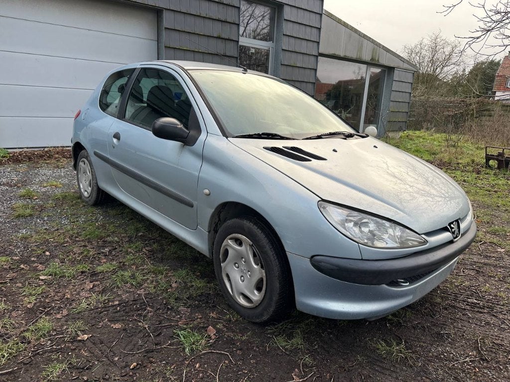 Peugeot 206 XR 1.1 handelaar/marchand/export, Autos, 1124 cm³, Argent ou Gris, Achat, Entreprise