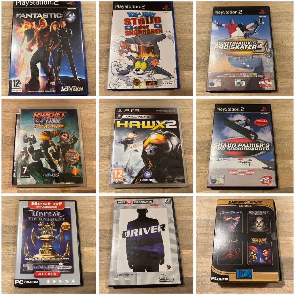 Grote verkoop: Games, Strips, Vinyl LP, VW & Vintage/Retro, Ophalen, Zo goed als nieuw, Overige genres